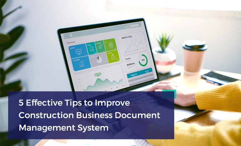 Improve Construction Business Document Management System